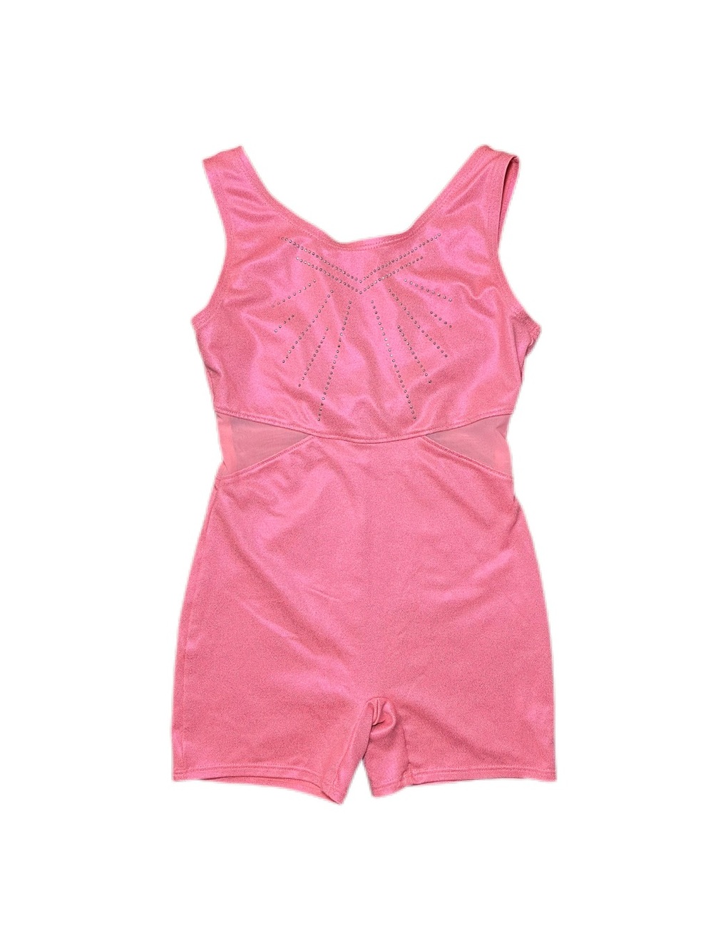 Cat & Jack Girls 6 / 6X Sleeveless Gymnastics Leotard with Mesh Insets